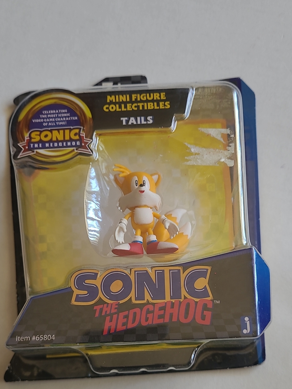 Sonic the Hedgehog 20th Anniversary Tails Mini Figure New